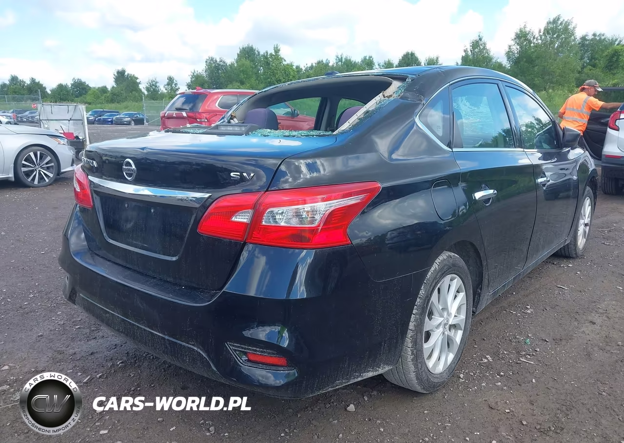 2019 Nissan Sentra Sv VIN:3N1AB7AP5KY355132 - 4