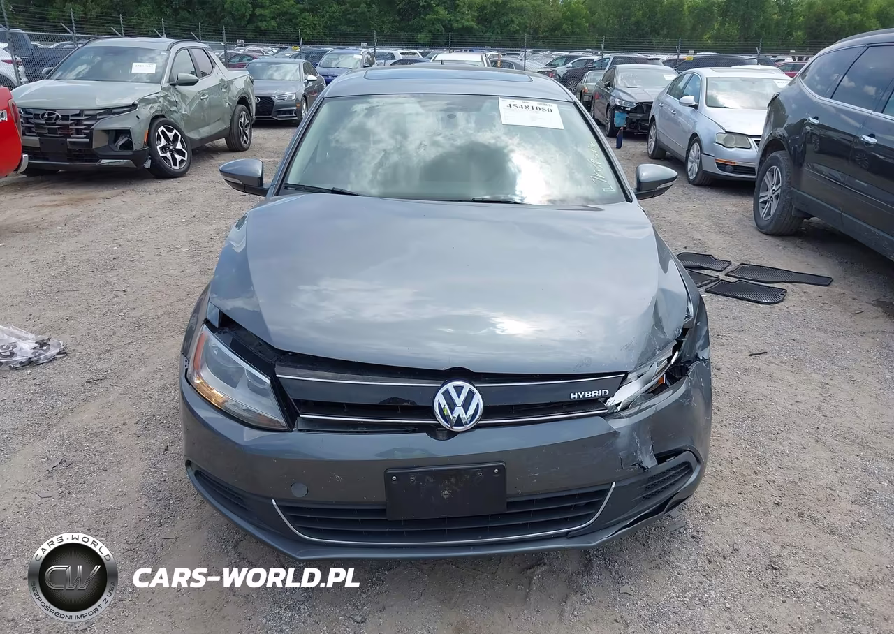 2013 Volkswagen Jetta Hybrid Sel VIN:3VW637AJ3DM296634 - 12
