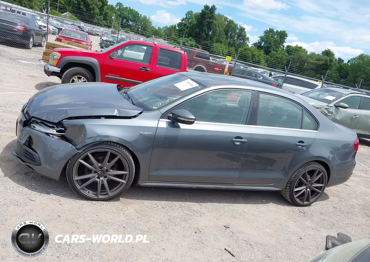 2013 Volkswagen Jetta Hybrid Sel VIN:3VW637AJ3DM296634 - 14