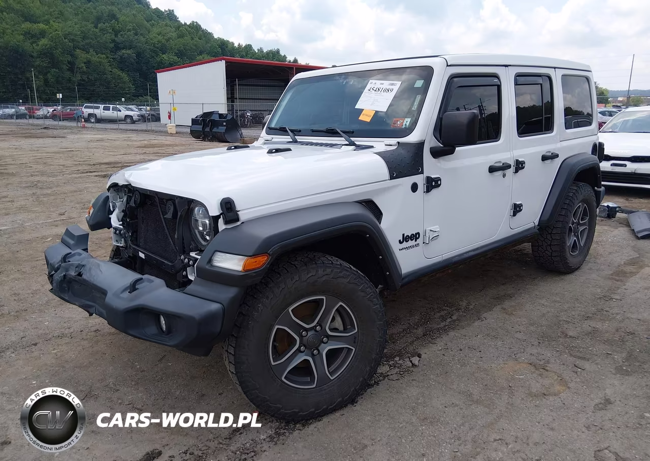 2022 Jeep Wrangler Unlimited Sport S 4X4 VIN:1C4HJXDN2NW132101 - 2