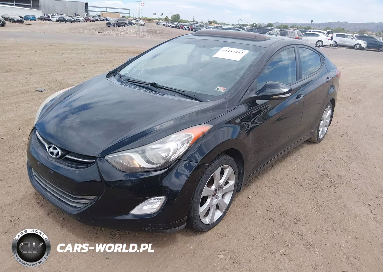 2012 Hyundai Elantra Limited (Ulsan Plant) VIN:KMHDH4AE0CU463325 - 2