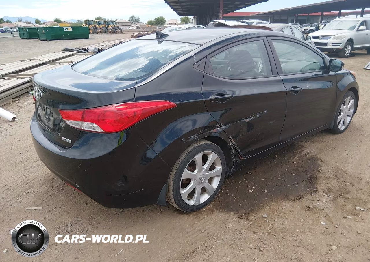 2012 Hyundai Elantra Limited (Ulsan Plant) VIN:KMHDH4AE0CU463325 - 4
