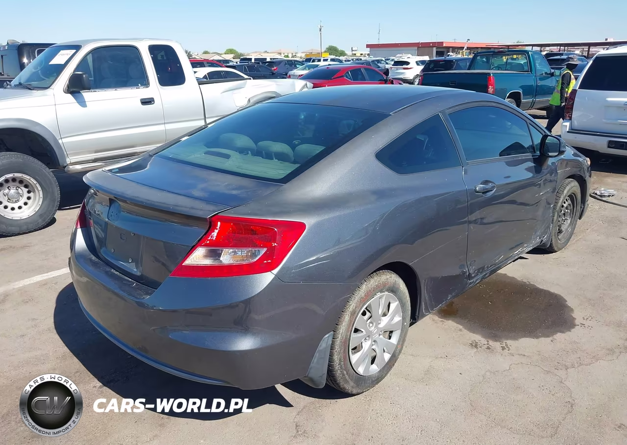 2012 Honda Civic Lx VIN:2HGFG3B56CH530510 - 4