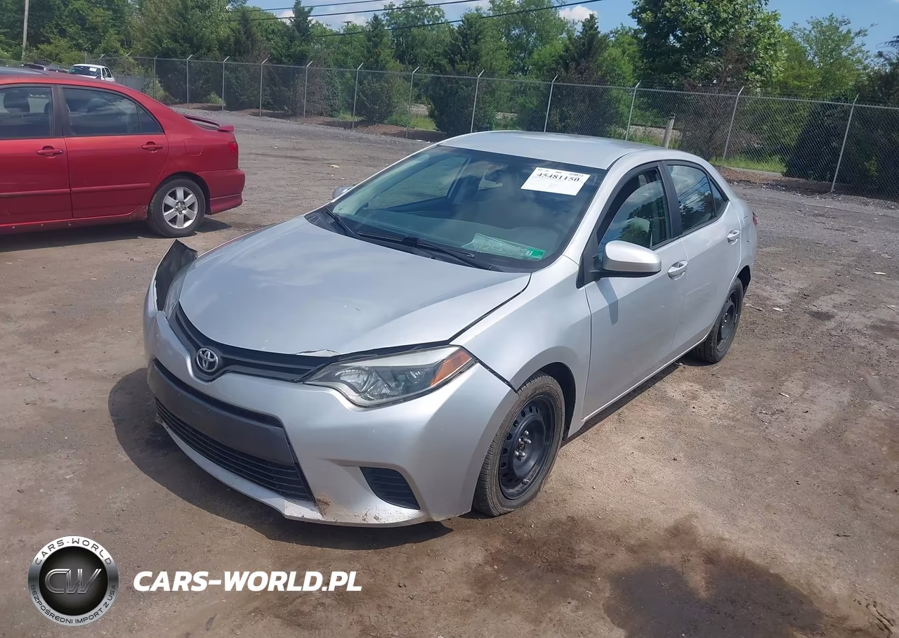2016 Toyota Corolla Le VIN:2T1BURHE1GC589268 - 2