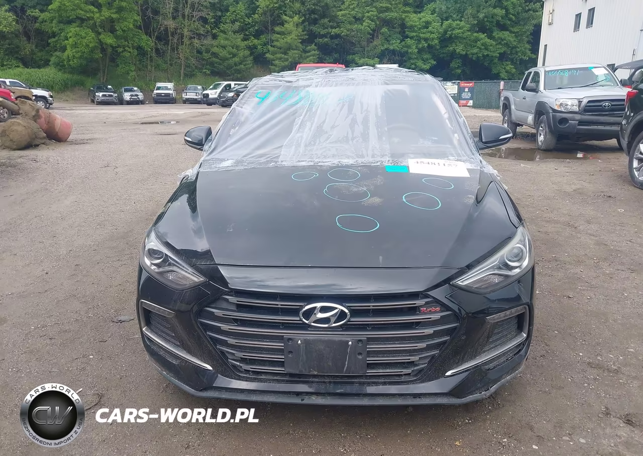2018 Hyundai Elantra Sport VIN:KMHD04LB4JU721840 - 12