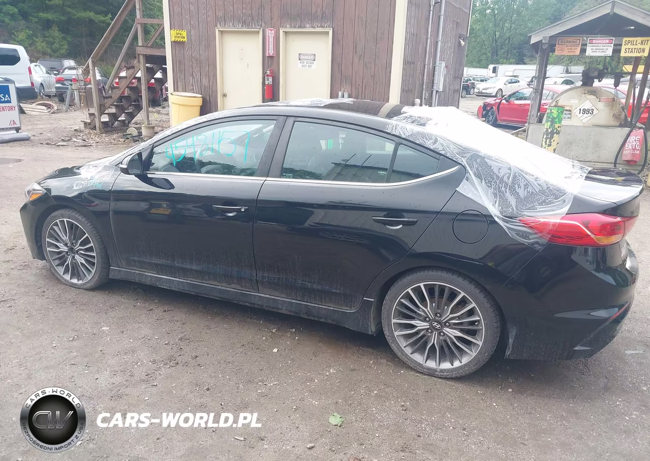 2018 Hyundai Elantra Sport VIN:KMHD04LB4JU721840 - 14