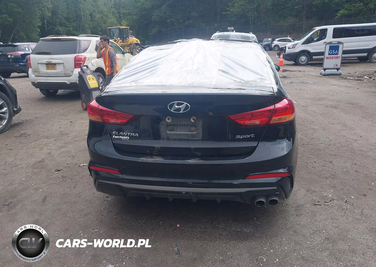 2018 Hyundai Elantra Sport VIN:KMHD04LB4JU721840 - 16