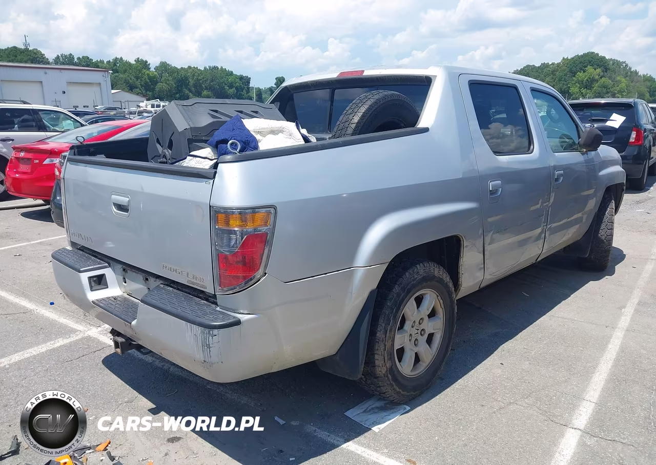 2008 Honda Ridgeline Rtx VIN:2HJYK16398H540423 - 4