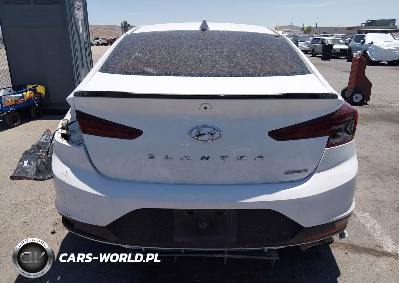 2020 Hyundai Elantra Sport VIN:KMHD04LBXLU012316 - 16