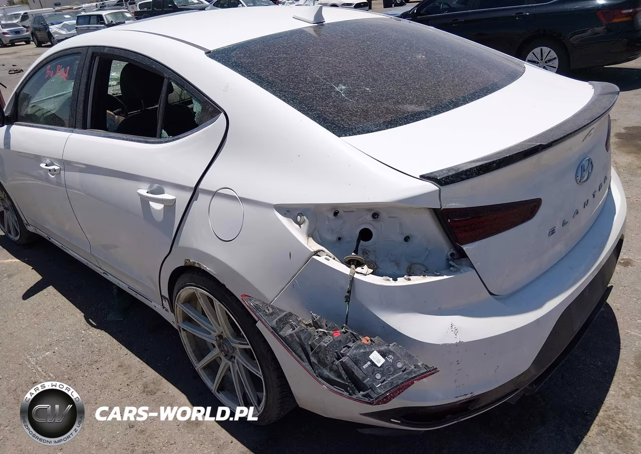 2020 Hyundai Elantra Sport VIN:KMHD04LBXLU012316 - 18