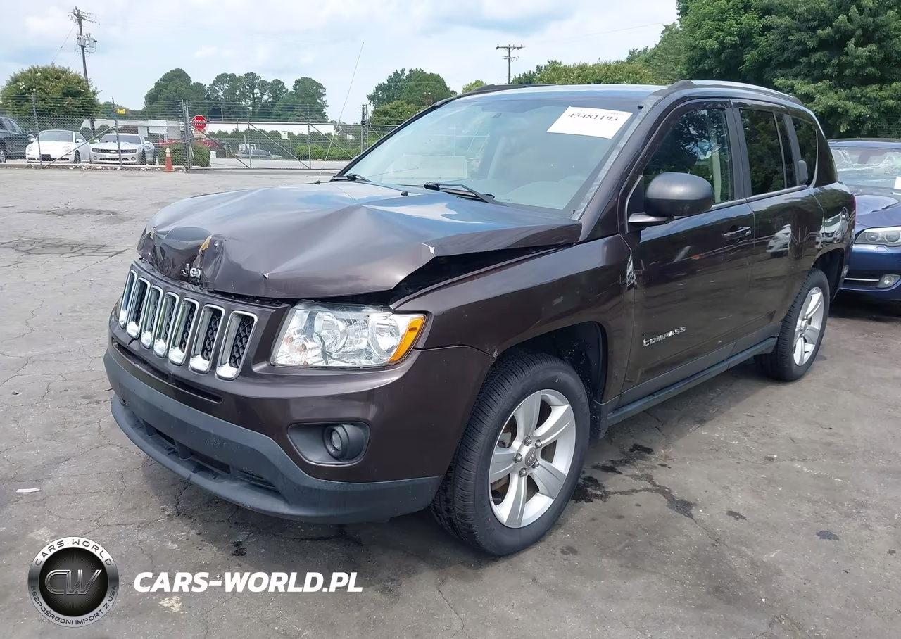 2014 Jeep Compass Sport VIN:1C4NJCBA8ED642332 - 2