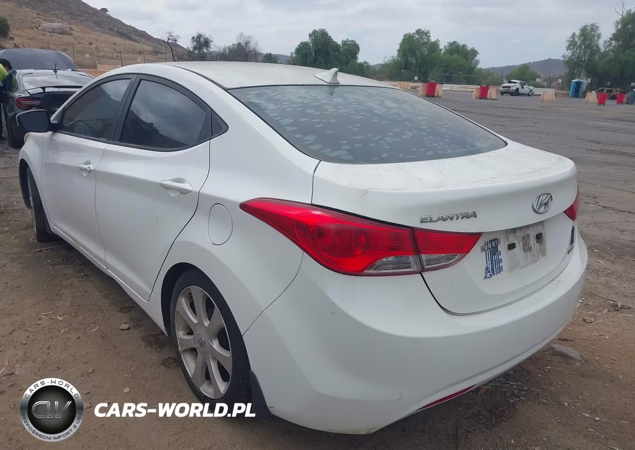 2013 Hyundai Elantra Limited VIN:5NPDH4AE8DH436471 - 3