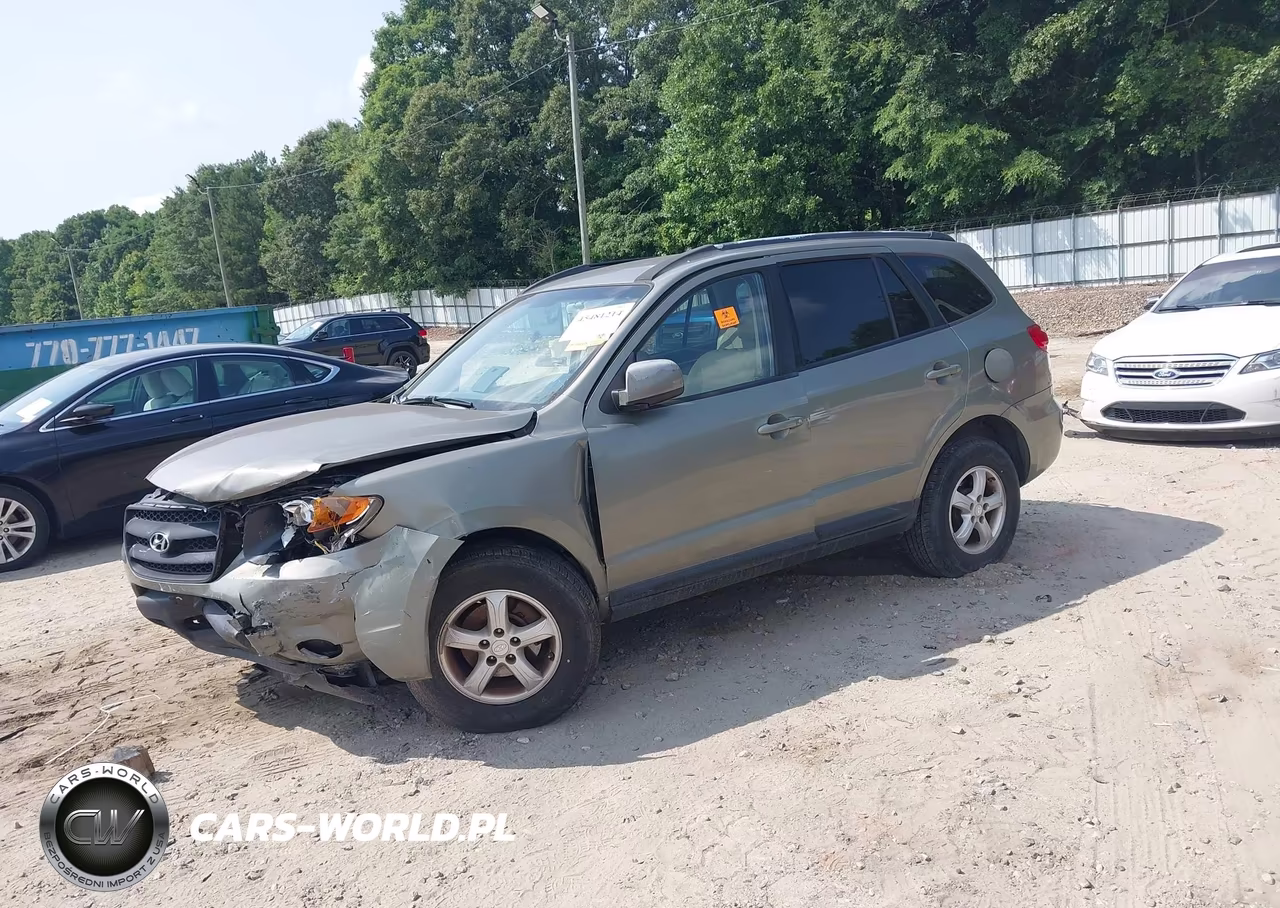 2008 Hyundai Santa Fe Gls VIN:5NMSG13D58H187076 - 2