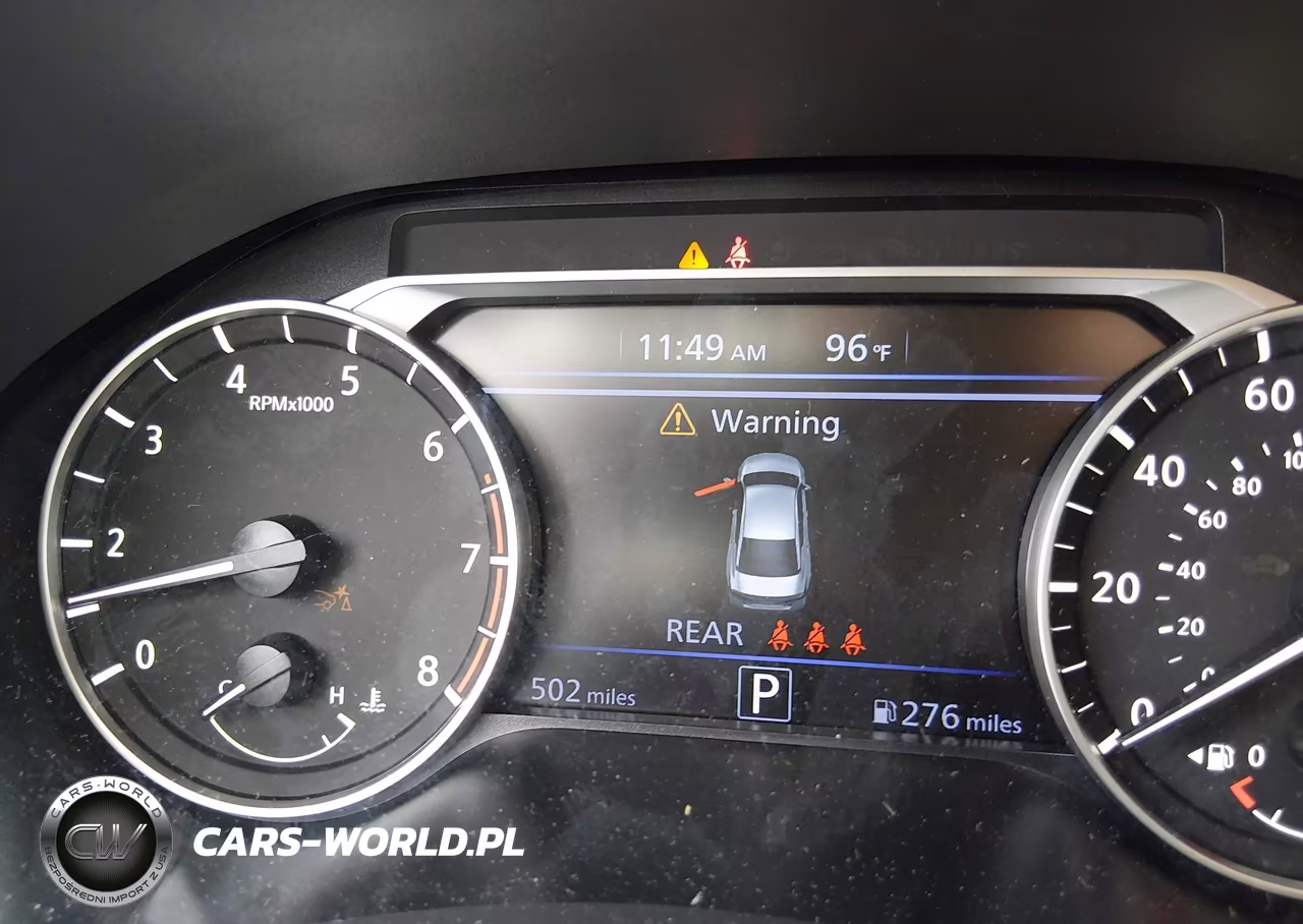 2026 Nissan Altima Sv Fwd VIN:1N4BL4DV0TN330280 - 7