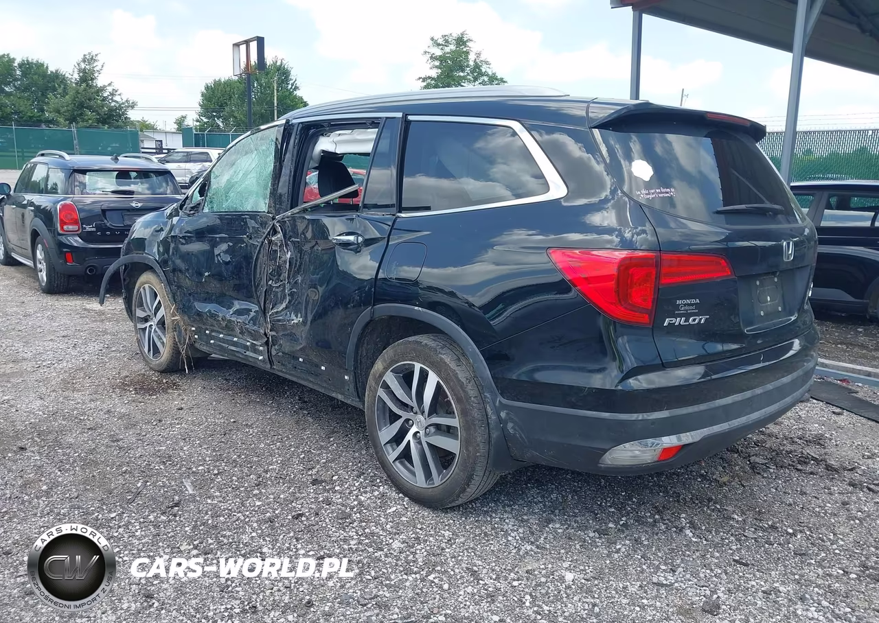 2017 Honda Pilot Elite VIN:5FNYF6H08HB100305 - 3