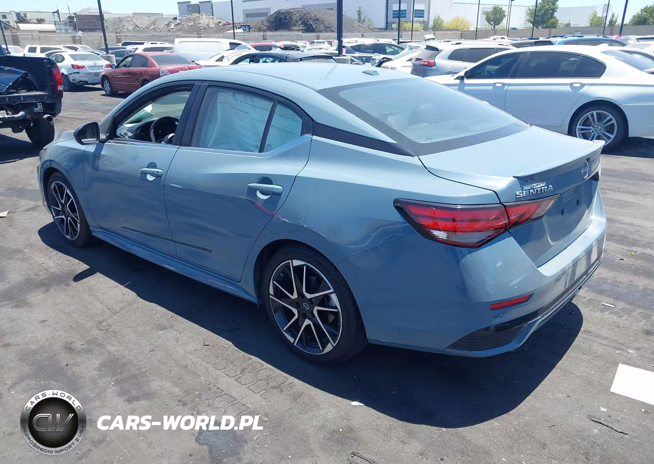 2024 Nissan Sentra Sr Xtronic Cvt VIN:3N1AB8DV2RY337195 - 3