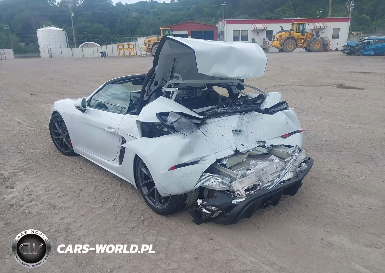 2021 Porsche 718 Spyder VIN:WP0CC2A8XMS240333 - 3