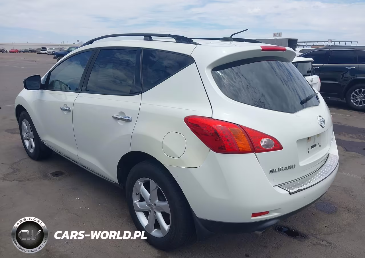 2009 Nissan Murano Sl VIN:JN8AZ18U89W028554 - 3