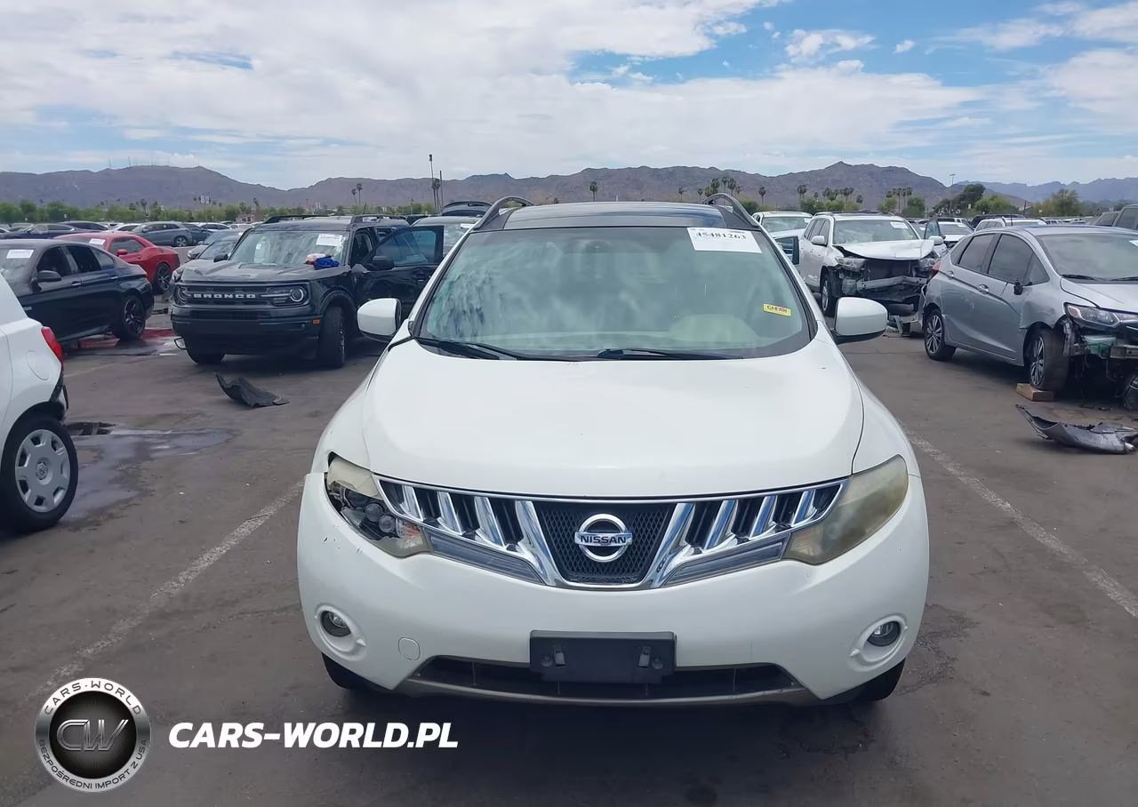2009 Nissan Murano Sl VIN:JN8AZ18U89W028554 - 6