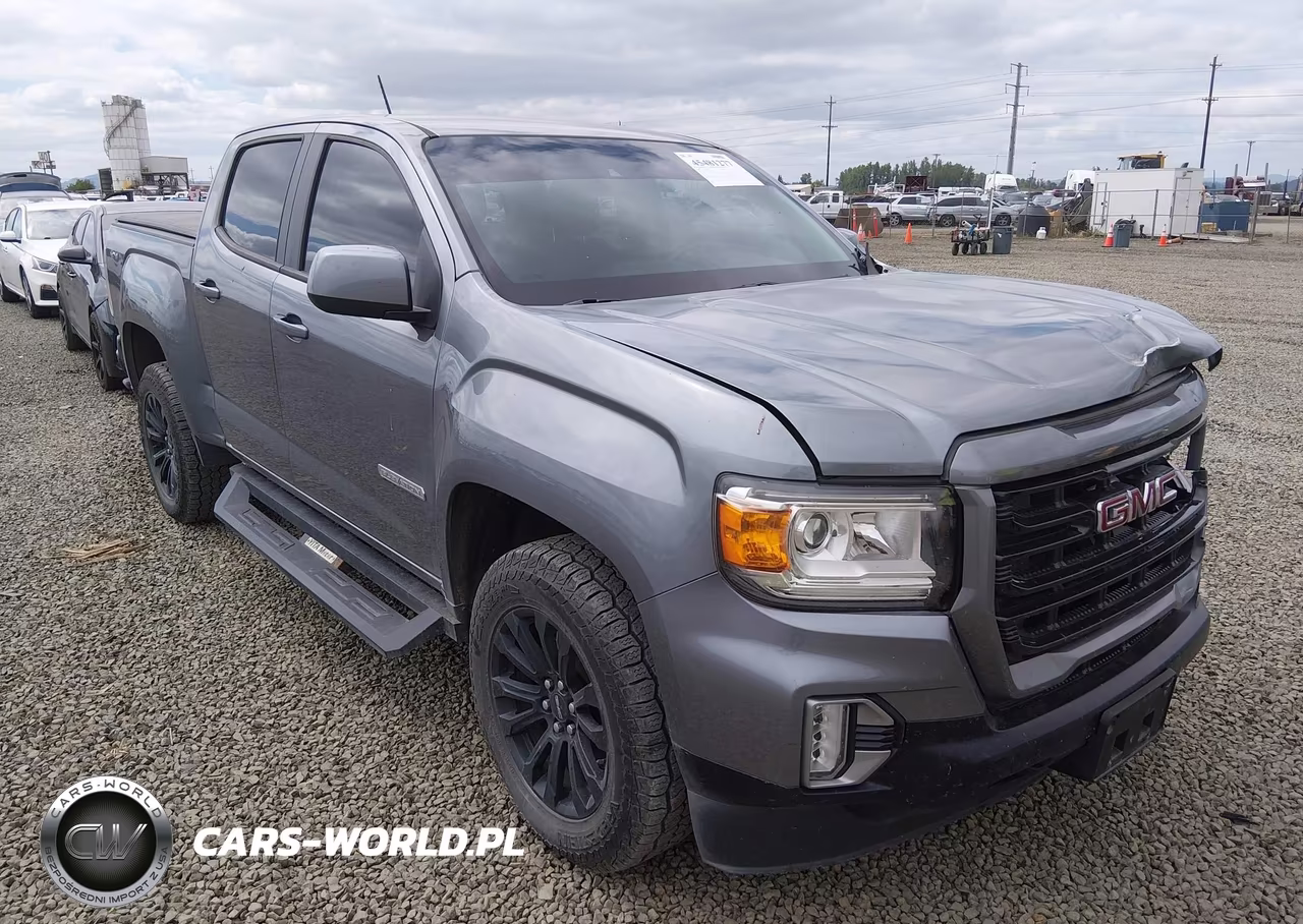 2021 GMC Canyon 4Wd Short Box Elevation