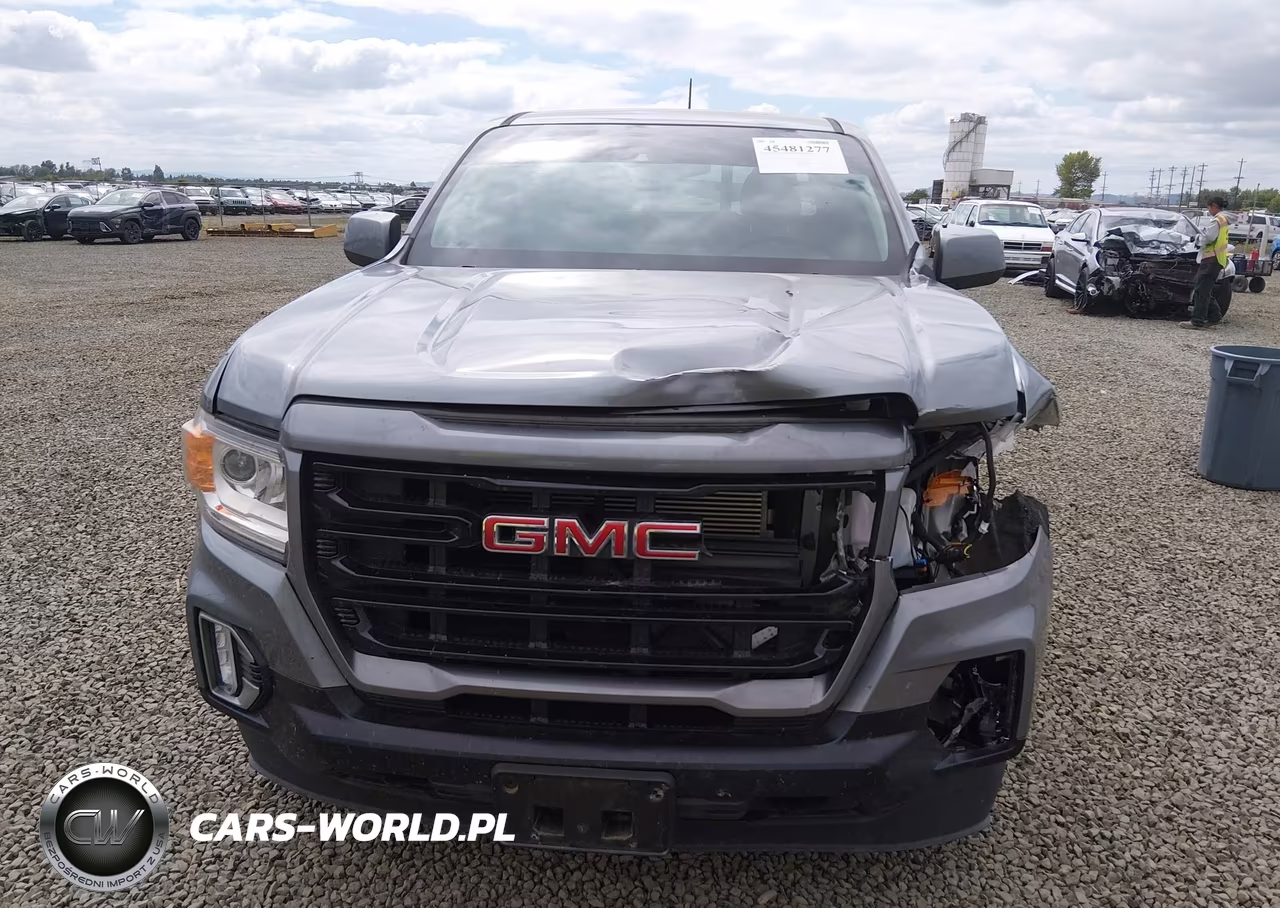 2021 GMC Canyon 4Wd Short Box Elevation VIN:1GTG6CEN4M1103358 - 13