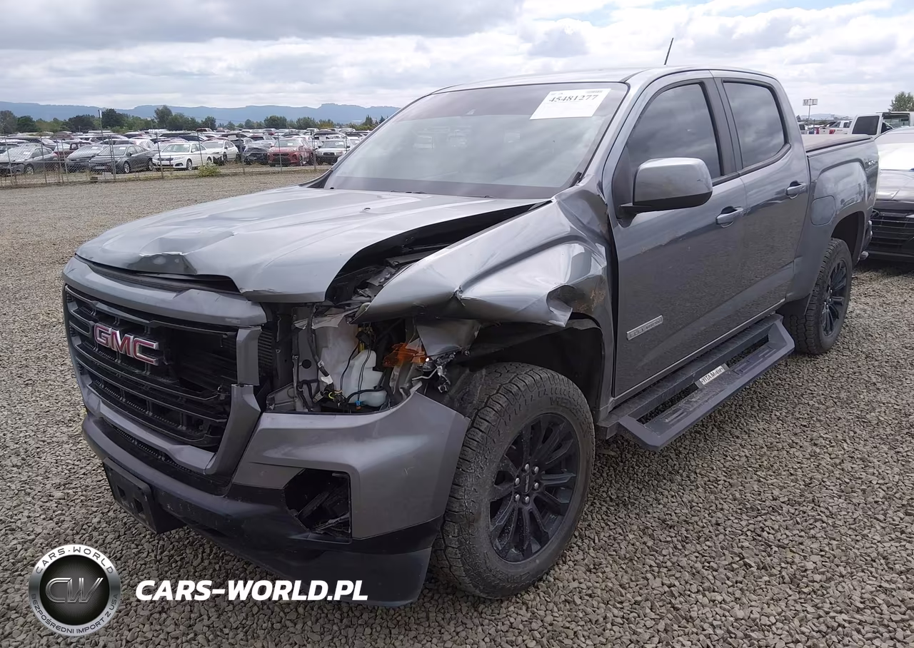 2021 GMC Canyon 4Wd Short Box Elevation VIN:1GTG6CEN4M1103358 - 2
