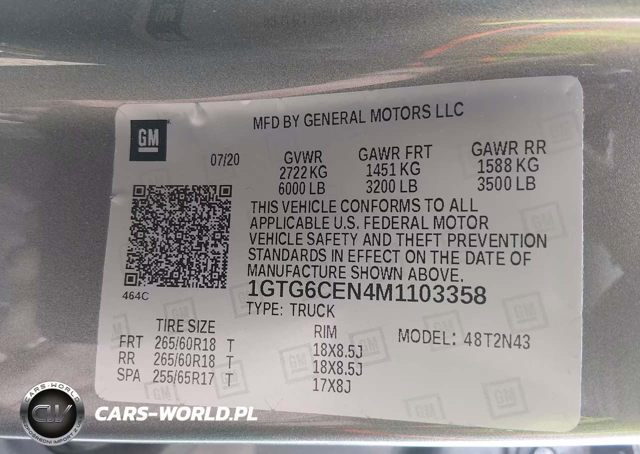 2021 GMC Canyon 4Wd Short Box Elevation VIN:1GTG6CEN4M1103358 - 9