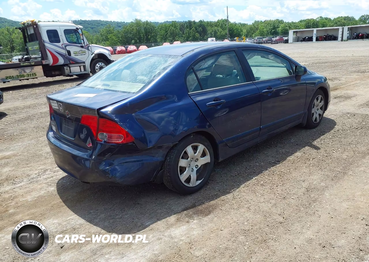 2006 Honda Civic Lx VIN:1HGFA16596L132554 - 4