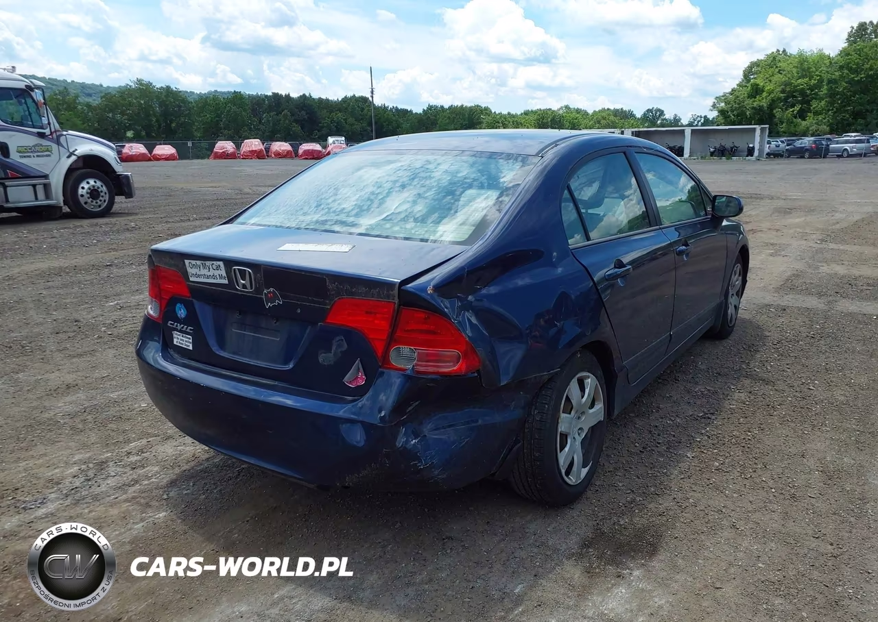 2006 Honda Civic Lx VIN:1HGFA16596L132554 - 6