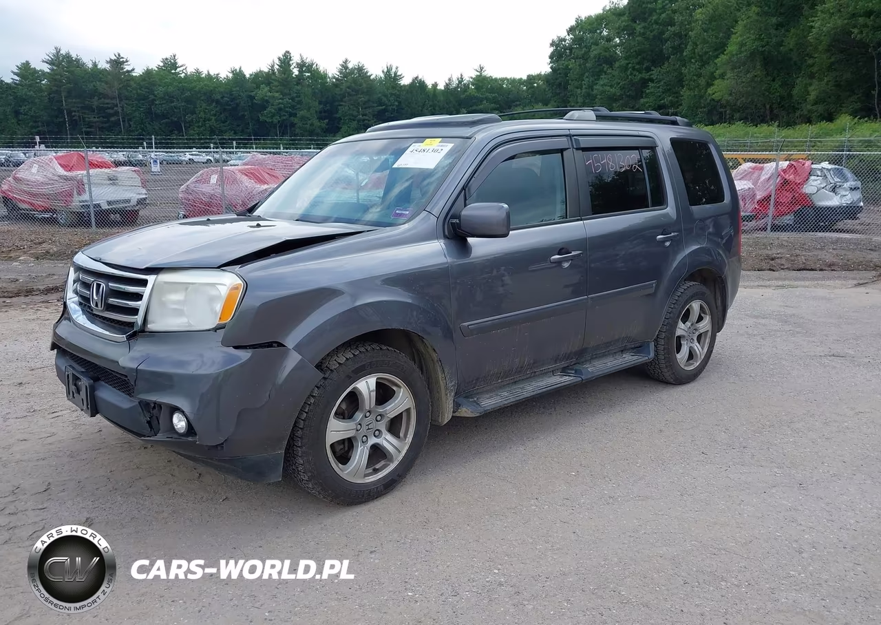 2014 Honda Pilot Ex-L VIN:5FNYF4H75EB038052 - 2