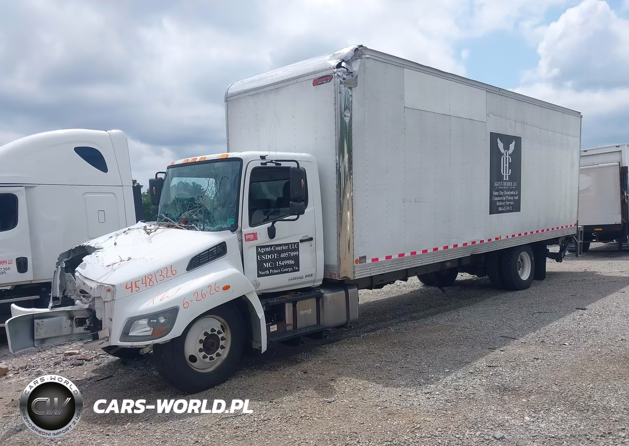 2018 Hino 258-268 VIN:5PVNJ8JV9J4S68566 - 2