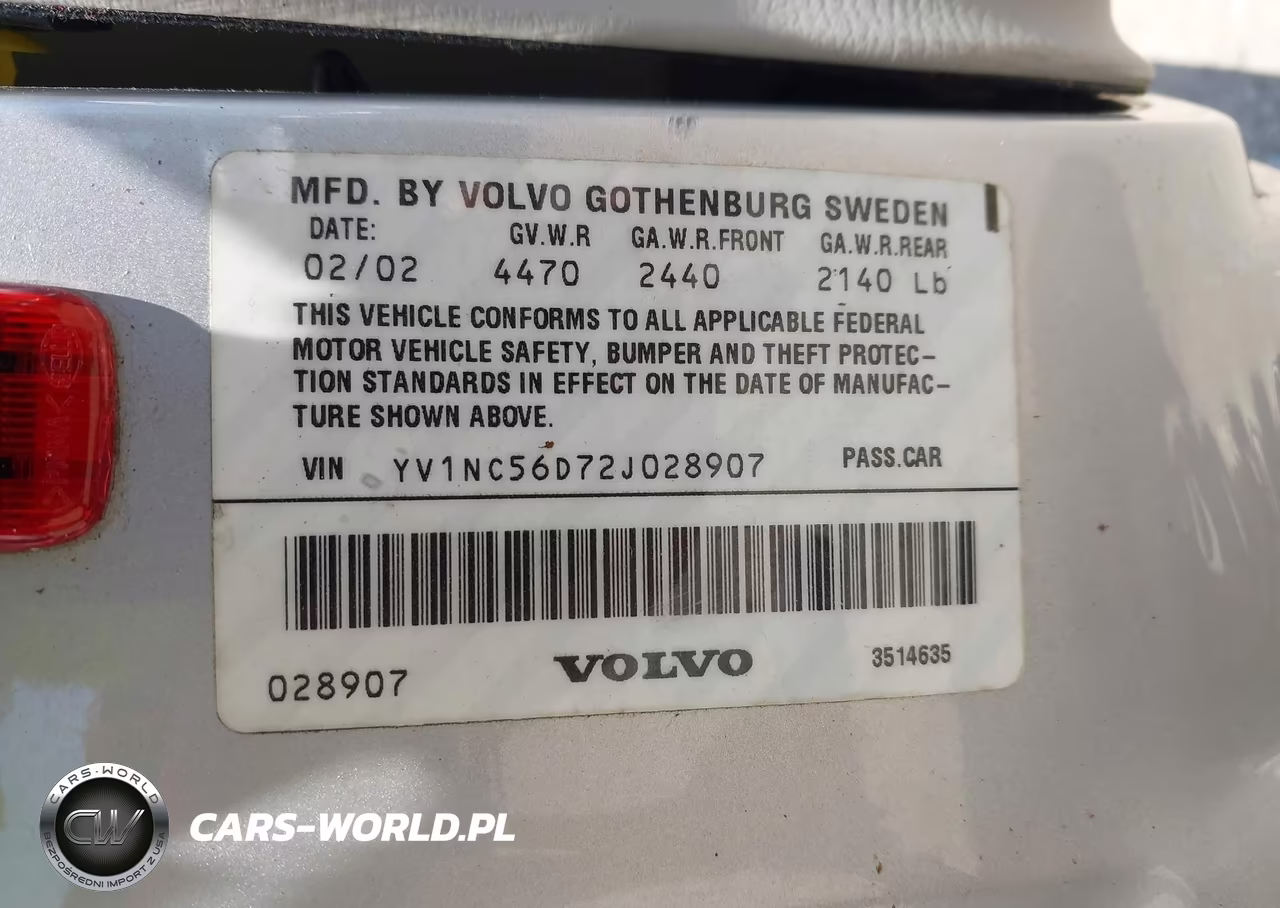 2002 Volvo C70 Lt VIN:YV1NC56D72J028907 - 9