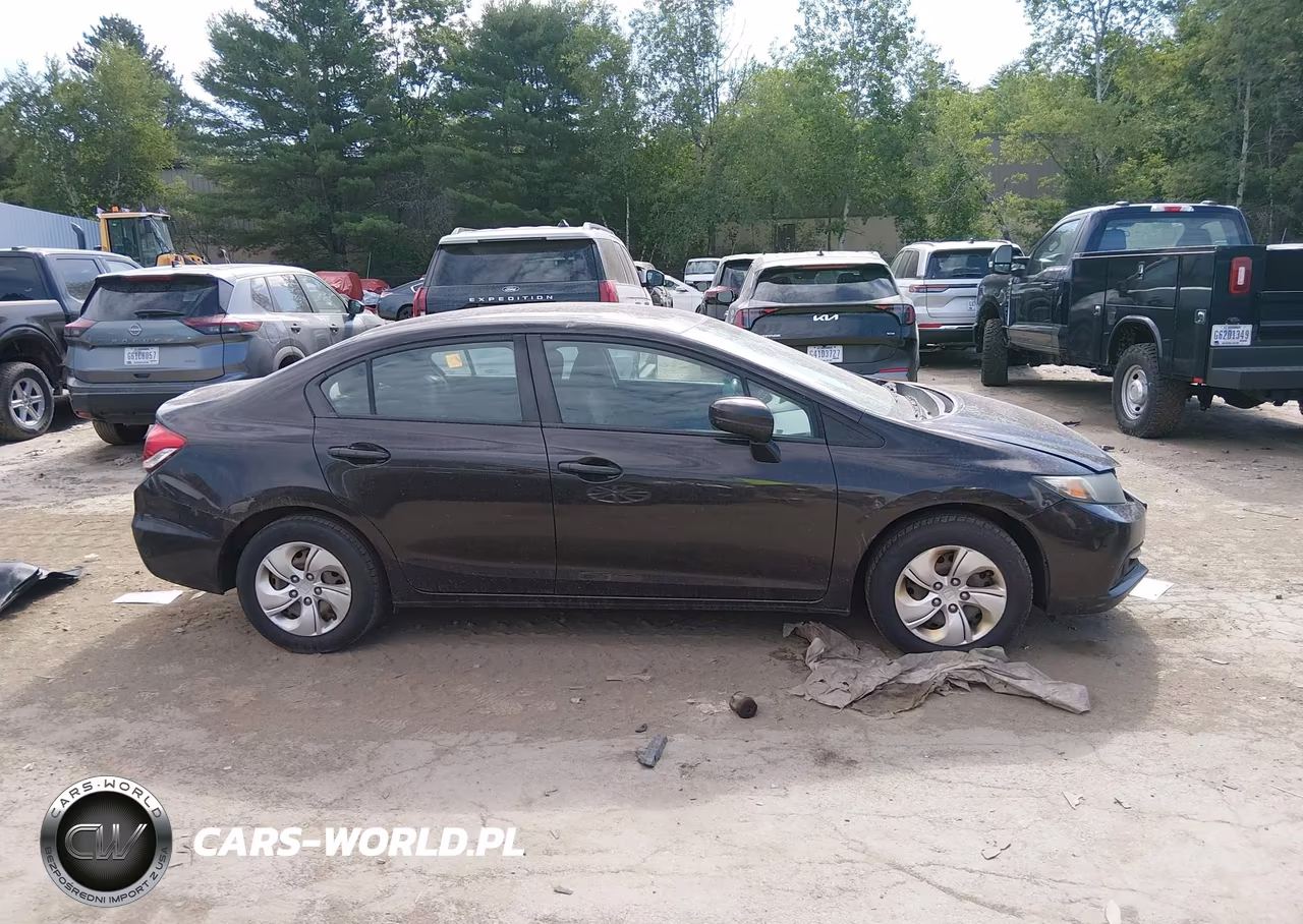 2014 Honda Civic Lx VIN:2HGFB2F56EH520792 - 13