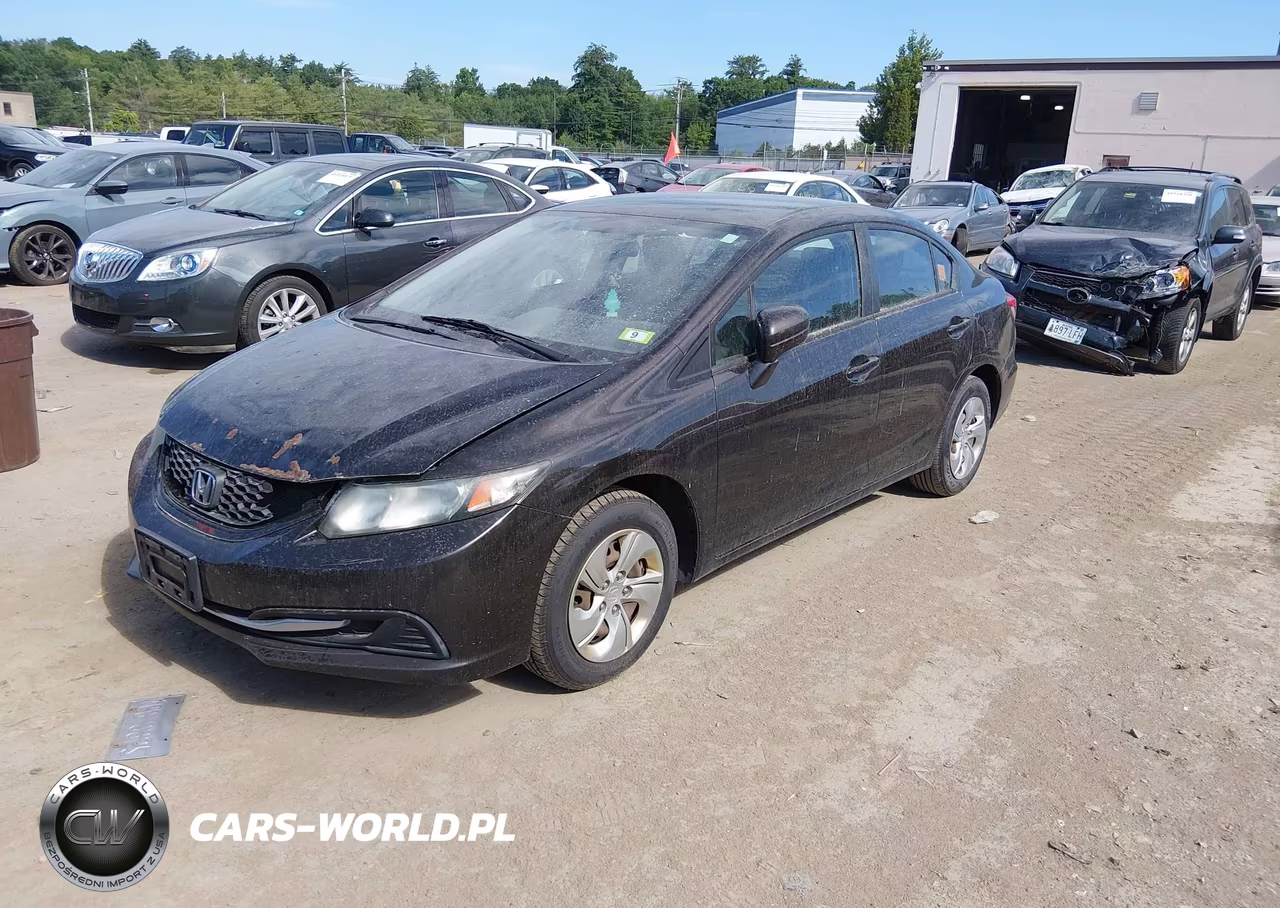 2014 Honda Civic Lx VIN:2HGFB2F56EH520792 - 2