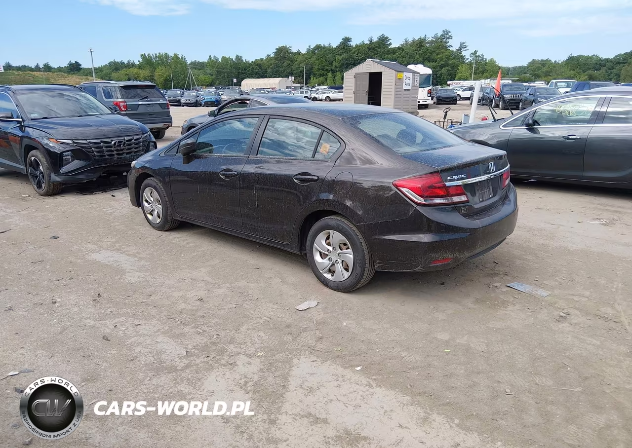 2014 Honda Civic Lx VIN:2HGFB2F56EH520792 - 3