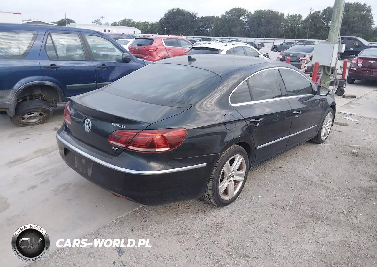 2013 Volkswagen Cc 2.0T Sport VIN:WVWBN7AN9DE564087 - 4
