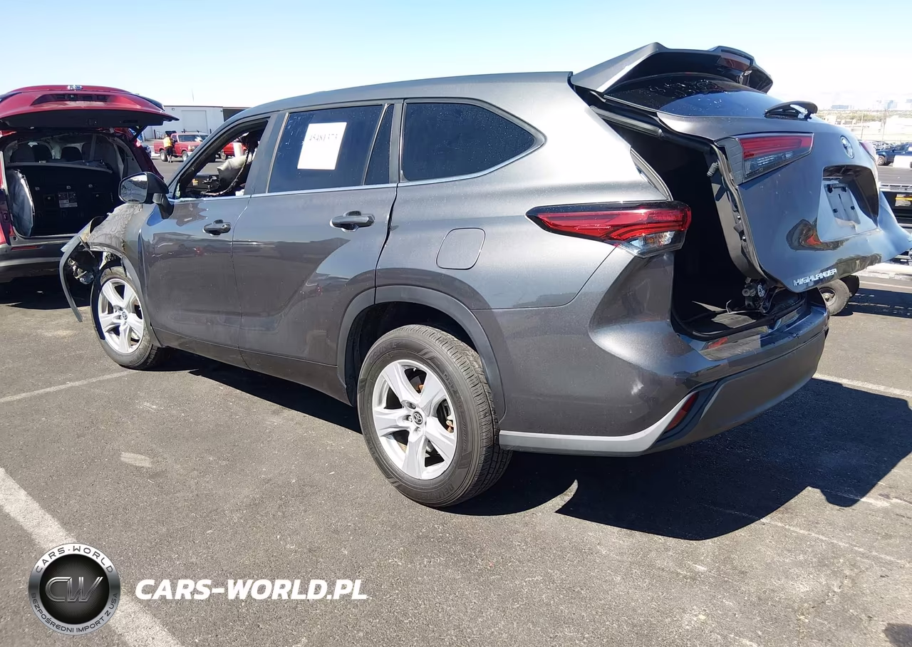 2023 Toyota Highlander Le VIN:5TDKDRAH1PS502030 - 3