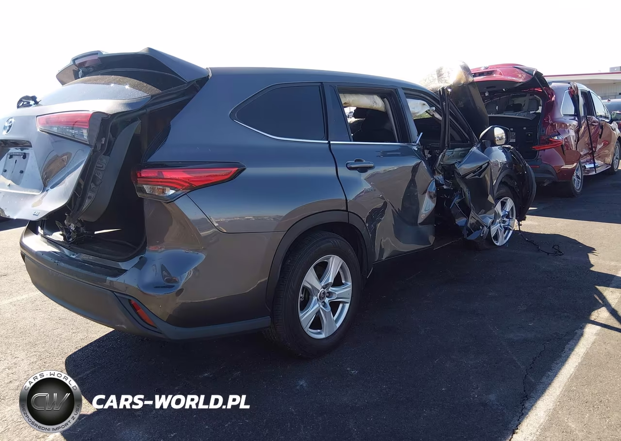 2023 Toyota Highlander Le VIN:5TDKDRAH1PS502030 - 4
