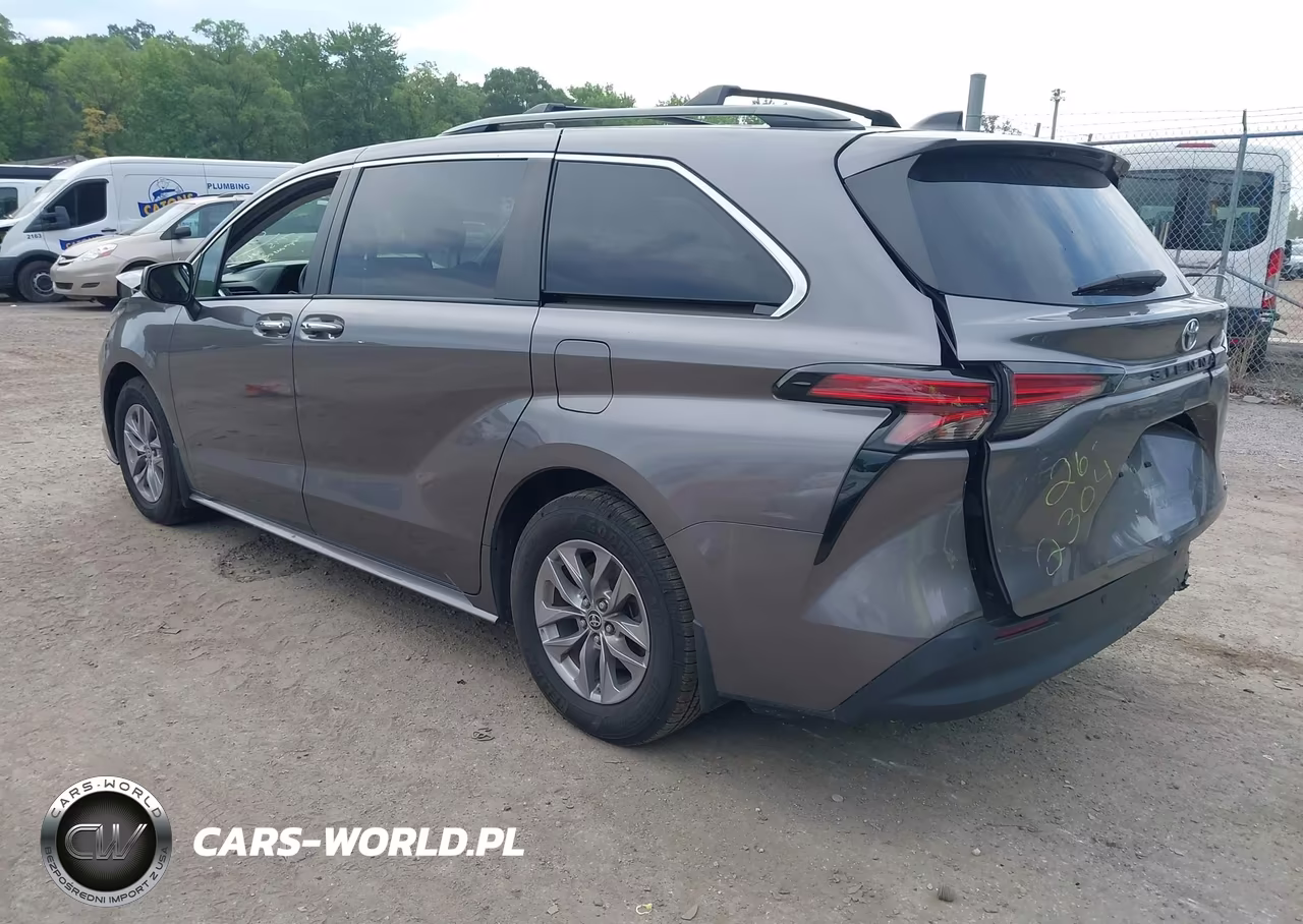 2022 Toyota Sienna Xle VIN:5TDYRKEC3NS123027 - 3