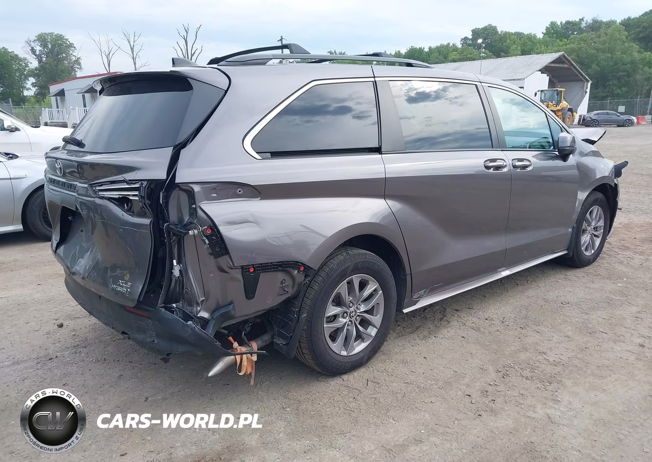 2022 Toyota Sienna Xle VIN:5TDYRKEC3NS123027 - 4
