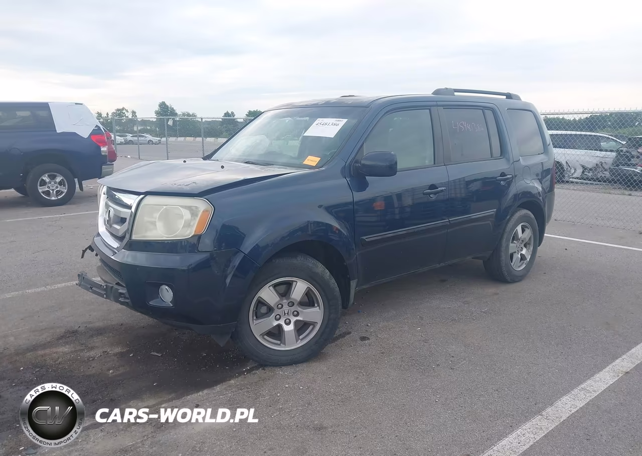 2010 Honda Pilot Ex-L VIN:5FNYF4H64AB002466 - 2
