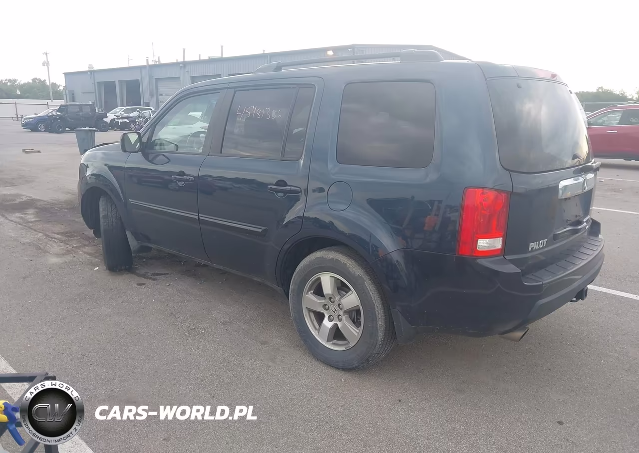2010 Honda Pilot Ex-L VIN:5FNYF4H64AB002466 - 3