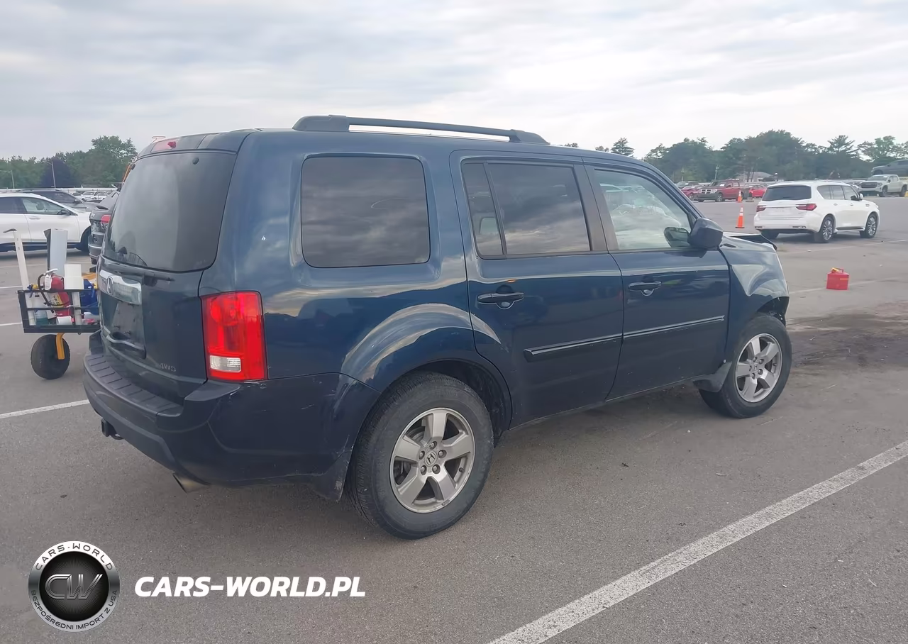 2010 Honda Pilot Ex-L VIN:5FNYF4H64AB002466 - 4