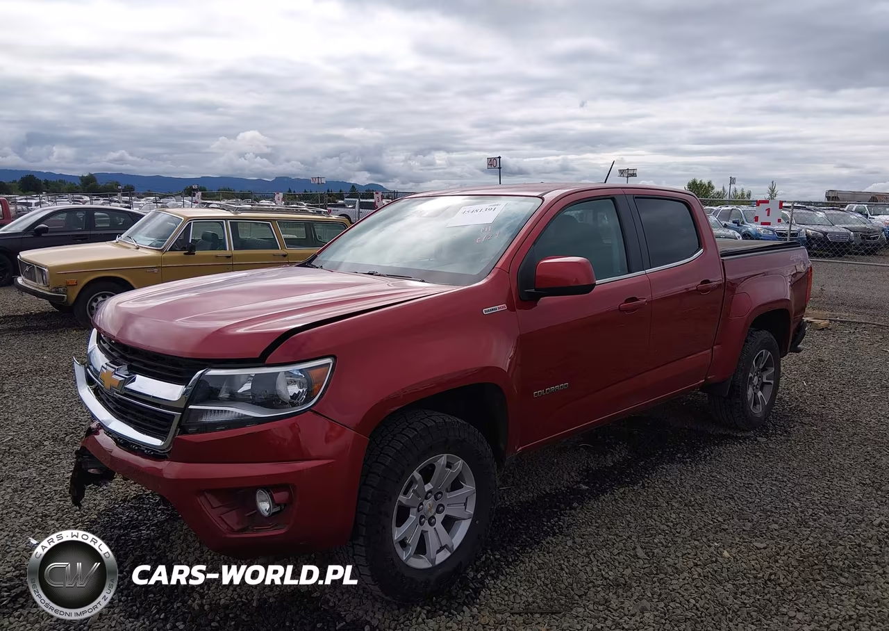 2016 Chevrolet Colorado Lt VIN:1GCPTCE19G1229970 - 2