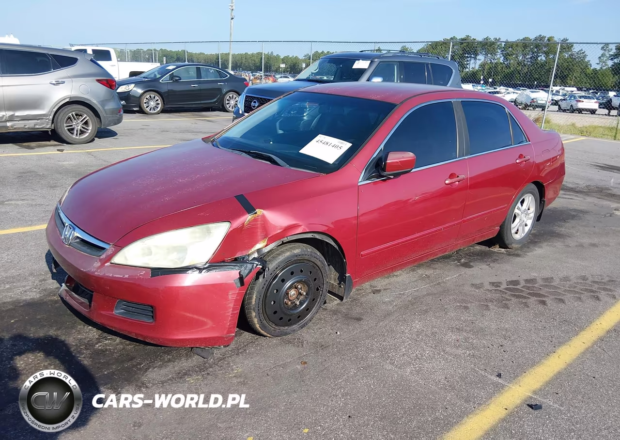 2007 Honda Accord 2.4 Se VIN:1HGCM563X7A107711 - 2