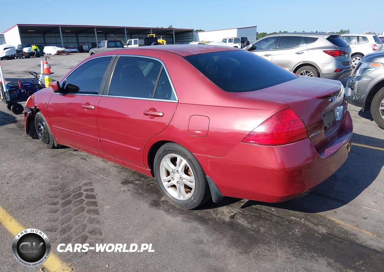 2007 Honda Accord 2.4 Se VIN:1HGCM563X7A107711 - 3