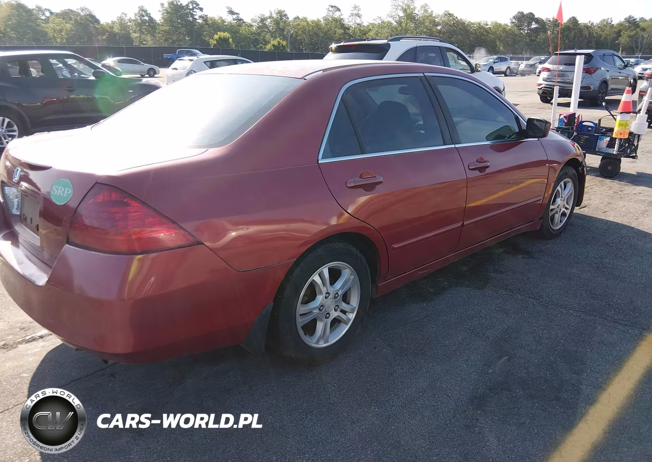 2007 Honda Accord 2.4 Se VIN:1HGCM563X7A107711 - 4