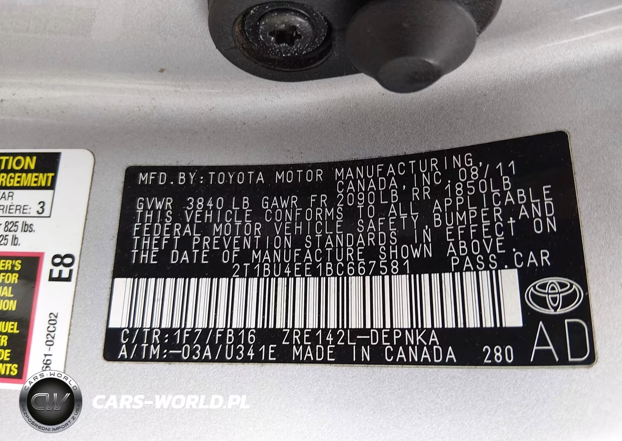 2011 Toyota Corolla Le VIN:2T1BU4EE1BC667581 - 9