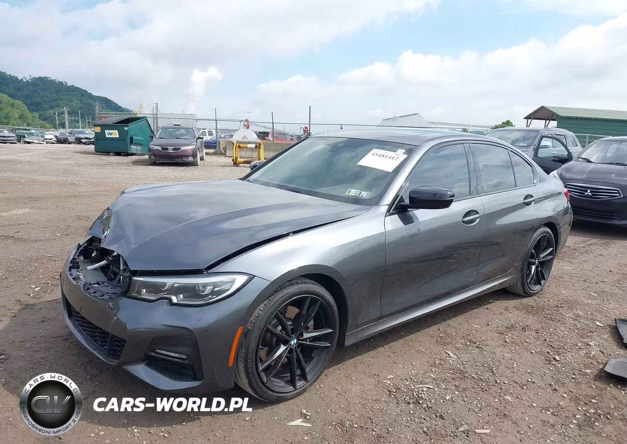 2021 BMW 330I xDrive VIN:3MW5R7J05M8B72262 - 2