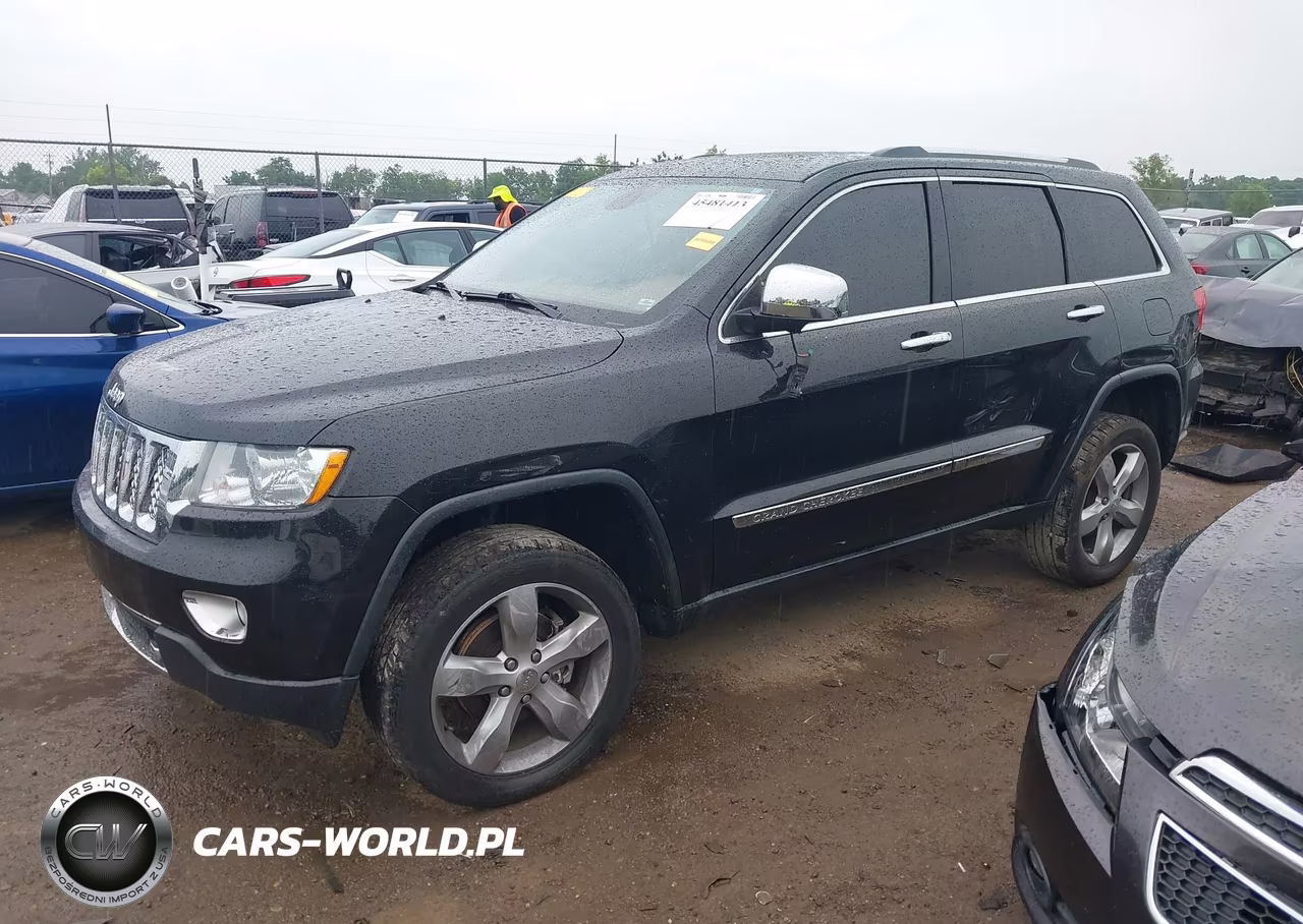 2012 Jeep Grand Cherokee Overland VIN:1C4RJFCGXCC249120 - 2